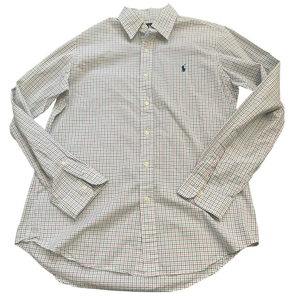 Polo by Ralph Lauren Men's Multicolor Checkered Shirt-medium - Picture 1 of 3
